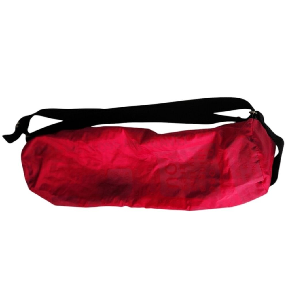 Pink Lululemon Yoga Mat Bag with Black Strap